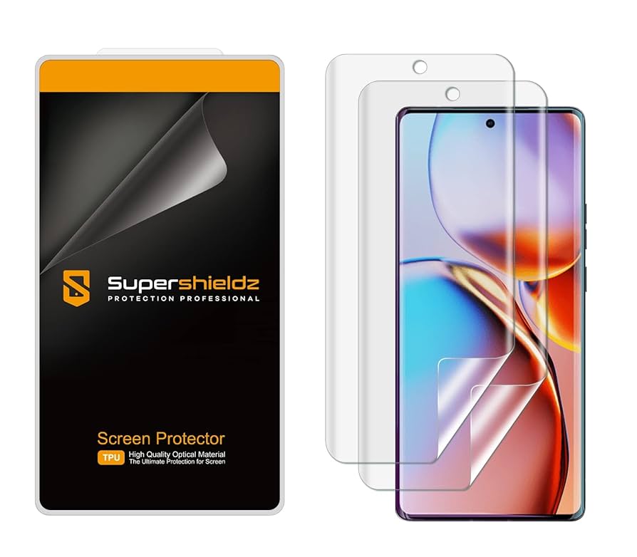 スクリーンプロテクター Motorola Amazon.com: Supershieldz (2 Pack) Designed for Motorola Edge